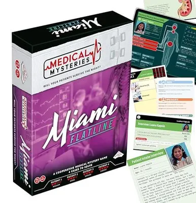 Obrázek produktu pro Tomy Vzdělávací hra Medical Mysteries Miami – strategická desková hra