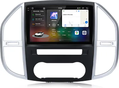 Immagine prodotto di 2K 10.36" Android 13 Autoradio 8+256GB 8-Kern Per Mercedes Benz Vito W447 CarPlay Android Auto GPS Navi WIFI 4G BT DAB+ SWC