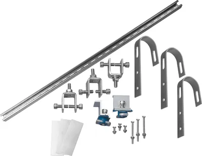 Produktbild von Solarmodul Balkon Halterung Halter Schiene Befestigung für PV Balkonkraftwerk