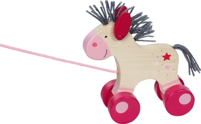 Produktbild von goki Ziehtier Pferd Lillie