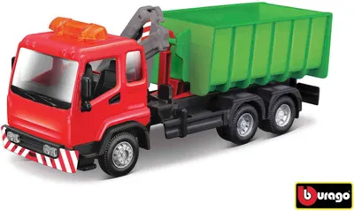Immagine prodotto di Bburago 1:43 Veicolo di servizio Carrello elevatore e autogru