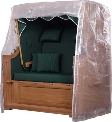 Produktbild von Strandkorb Schutzhülle - bene living - Basic PVC 2,5 Sitzer Größe XL transparent