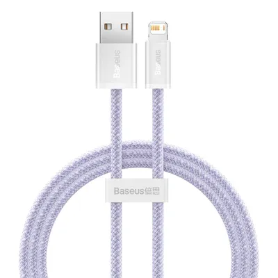 Zdjęcie produktu dla USB cable for Lightning Baseus Dynamic 2 Series, 2.4A, 1m (purple)