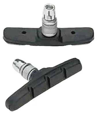 Produktbild von POINT 4x Bremsschuh V-Brake Felgenbremsbelag mit Gewinde 70mm Bremsbeläge