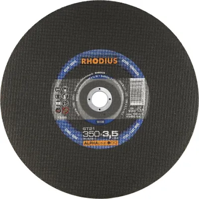 Image de Rhodius ST21 201330 Cutting disc (straight) 350 mm 1 pc(s) Steel