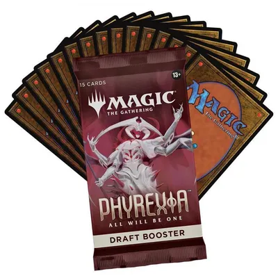 Immagine prodotto di Magic: The Gathering - Phyrexia: Tutti Saranno Uno Draft Booster