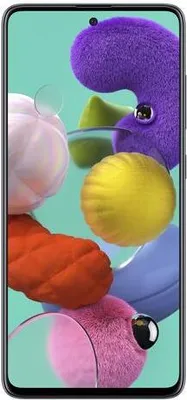 Produktbild von Samsung Galaxy A51 SM-A515F, 16,5 cm (6.5"), 1080 x 2400 Pixel, 4 GB, 128 GB, 48 MP, Schwarz