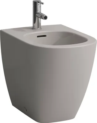 Produktbild von LAUFEN LUA Standbidet, mit Überlauf, 1 Hahnloch, 360x520mm, Eckventile innenliegend, H8320810373021