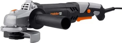 Zdjęcie produktu dla Szlifierka kątowa MEISTER 1100 W, Ø 125 mm, 12000 obr/min, 3-pozycyjna rękojeść