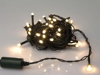 Obrázek produktu pro Novalight LED - 6 M - 40 teplých bílých lamp - zelený drát