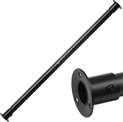 Zdjęcie produktu dla Regulowana listwa do zawieszania ubrań, wysuwana, 43-68 cm, metalowa, do szaf