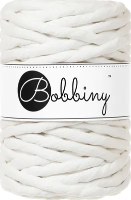 Obrázek produktu pro Bobbiny Macrame Cord 9 mm 30 m Off White Šňůra