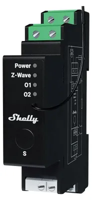 Immagine prodotto di Inteligentny sterownik na szynę DIN Z-Wave Shelly Wave Pro Shutter LR