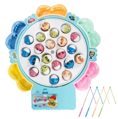 Immagine prodotto di Gioco di pesca magnetico | Giocattolo di pesca magnetico per bambini dai 3 anni in su