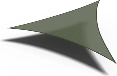 Produktbild von CoolfitSegel 3-Eck 5m olive, 5x5x5m, HDPE olive, Polyethylen