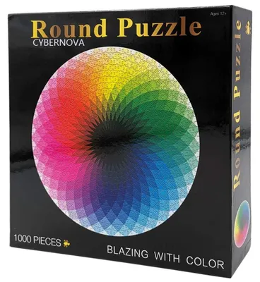 Immagine prodotto di Omgoods - Puzzle arcobaleno da 1000 pezzi per bambini e adulti