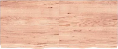 Produktbild von vidaXL Tischplatte Hellbraun 120x50x(2-6)cm Massivholz Eiche Behandelt