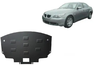 Obrázek produktu pro Ochrana spodku motoru pro vozy BMW řady 5 E60/E61 se sériovým předním nárazníkem
