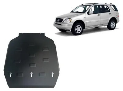 Obrázok produktu pre Ochranný kryt prevodovky Stahl pre vozidlá Mercedes ML W163, modelové roky 1998 - 2005