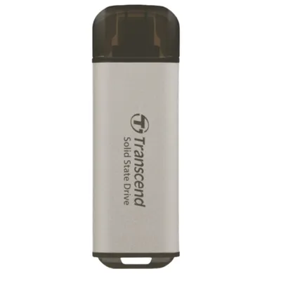 Obrázek produktu pro Transcend ESD300, 512 GB, USB typu C, 1050 MB/s, 10 Gbit/s, Stříbrná