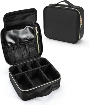 Immagine prodotto di Valigetta da viaggio per cosmetici - Ideale per i viaggi - Valigetta per cosmetici con rotelle - Beauty case da viaggio