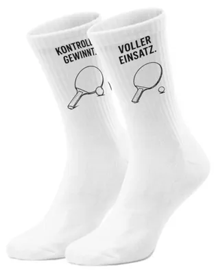Produktbild von epicsocks Tischtennis Helden Set 1 - Socken in 37-41 im Paar