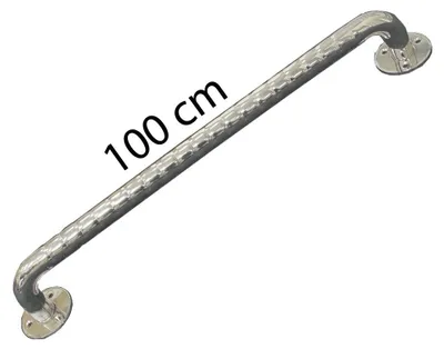 Produktbild von Edelstahl-Wellhandlauf fürs Badezimmer 100 cm