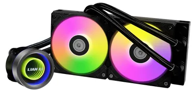 Produktbild von Lian Li GA II Trinity, All-in-One-Flüssigkeitskühler, 12 cm, Schwarz