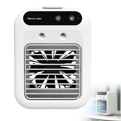 Produktbild von Tragbare Klimaanlage mit Sprühnebel, Upgrade der tragbaren 4-in-1-Klimaanlage, sofortige Kühlung, tragbare Klimaanlage mit 3 Geschwindigkeiten
