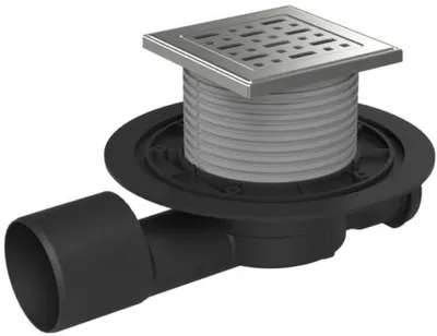 Imagen del producto de Chud?j, desagüe de suelo continuo, modelo D50/75, rejilla de acero inoxidable FACE F1 427 A