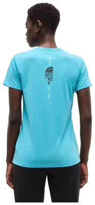 Obrázek produktu pro Dámské tričko The North Face W BITMAP LOGO SHORT SLEEVES TEE-GRAPHIC River Ice