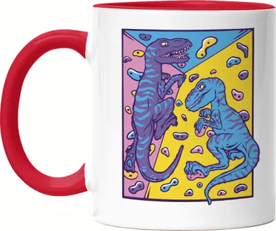 Produktbild von Climb Tasse Rot Berge Bergsteigen Bouldern Klettern Sport Freizeit Hügel Halle Felsen Dinos Kletterschuhe