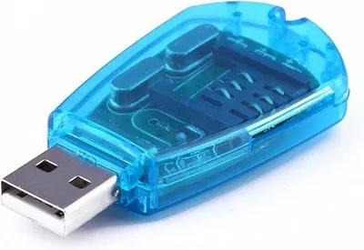 Obrázek produktu pro Čtečka SIM karet s funkcí zálohování SMS a USB připojením