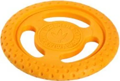 Obrázek produktu pro Hračka pes FRISBEE MINI plov. z TPR oranžová Kiwi