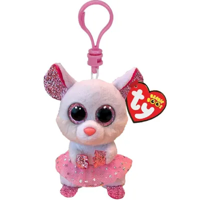 Produktbild von Ty Beanie Boo's Clip Nina Mouse 7cm