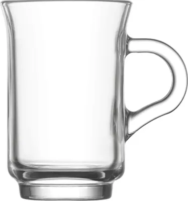 LAV ADA 408 6er Set Teegläser mit Henkel, 155 ml