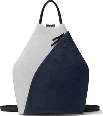 Produktbild von Damen Rucksack – Vegan, Zweifarbig & Stylisch 30620 Dark Blue