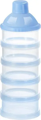 Produktbild von Babymilchformelspender 5 Schichten nicht verschütteter stapelbarer Snackspeicherbehälter