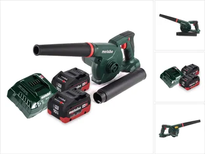 Obrázek produktu pro Metabo AG 18 akumulátorový foukač 18 V + 2x akumulátor 10,0 Ah + nabíječka.