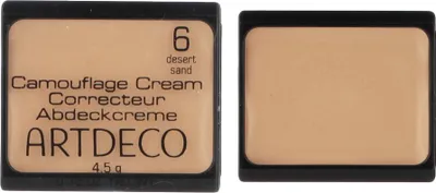 Produktbild von ARTDECO 492.6, PARAFFINUM LIQUIDUM (MINERAL OIL), PARAFFIN, HYDROGENATED POLYISOBUTENE, OCTYLDODECANOL,..., Nach dem Befeuchten des Gesichts mit einem Spatel eine kleine Menge der opaken Foundation entnehmen...