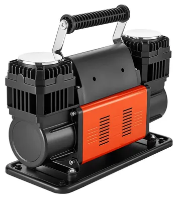 Zdjęcie produktu dla Kompresor samochodowy 12V 150 PSI 300 l/min dwutłokowy do opon auto 4x4 SUV