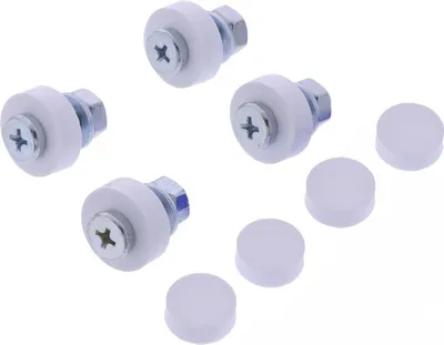 Zdjęcie produktu dla Śruby Montażowe Tablicy Rejestracyjnej 6X20Mm- 4Szt