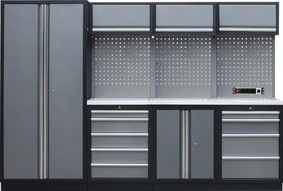 Produktbild von Kunzer Werkstattmodul 2 mit Edelstahlarbeitsplatte WESS2