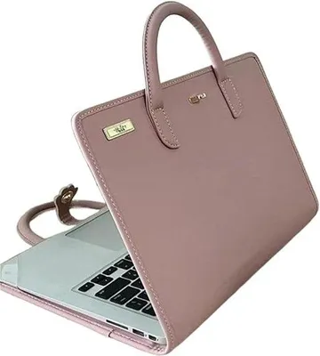 Zdjęcie produktu dla Torba na laptopa z PU, kolor czerwony, poręczna konstrukcja