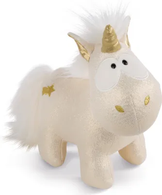 Produktbild von NICI Theodor Einhorn Shooting Star Plüschtier, Kuscheltier, Stofftier, Plüsch, Stehend, 22 cm, 43724