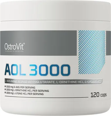 Zdjęcie produktu dla OstroVit | AOL 3000 mg / Arginina Ornityna Lizyna