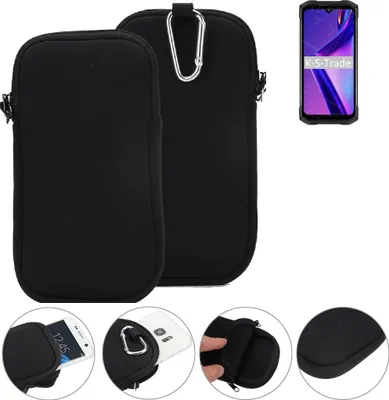 Produktbild von K-S-Trade Neopren-Hülle Handyhülle kompatibel mit Doogee S98 Pro Schutzhülle Neoprenhülle Sleeve Schutz-Hülle Gürtel Tasche Case Holster