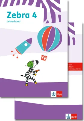 Produktbild von Zebra 4. Paket: Didaktischer Kommentar und Materialband zum Verbrauchsmaterial Klasse 4