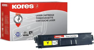 Produktbild von KORES Kores Toner Brother TN325Y G1243RBG ca. 3.500 Seiten gelb