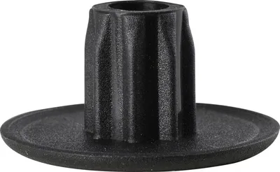 Produktbild von Camar Abdeckkappe (Möbelbeschlag) zu Sockelversteller 306 Kunststoff schwarz